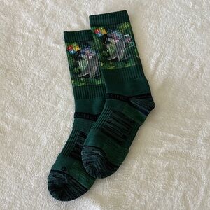 Strideline Green Athletic Socks